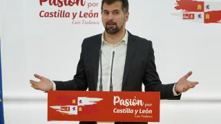 El secretario general del PSOE de Castilla y León, Luis Tudanca.
