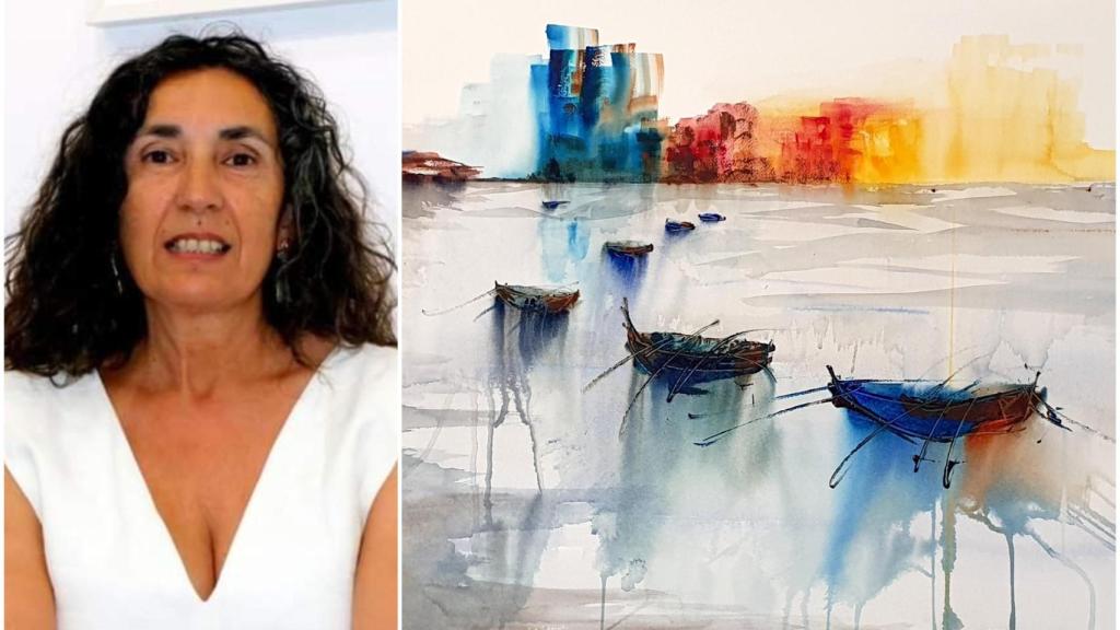 Marga Santiago, artista de Aguas Mansas II