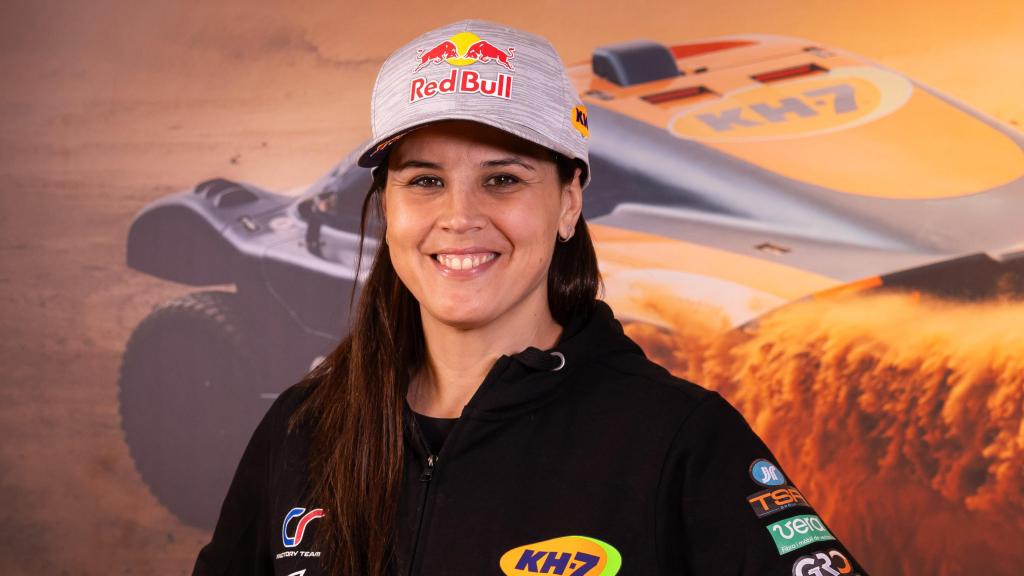 Laia Sanz, piloto del Rally Dakar.