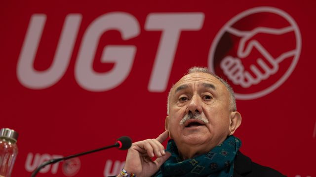 Pepe Álvarez, secretario general de UGT.