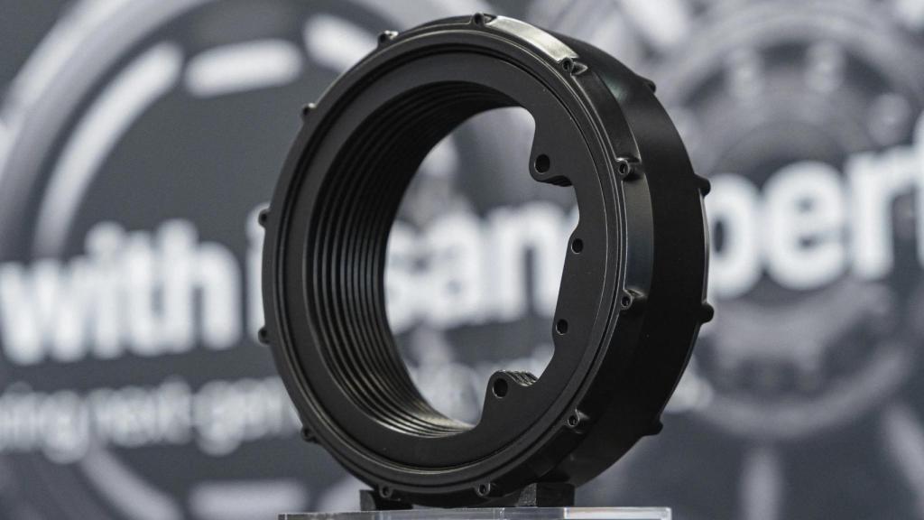 Uno de los motores huecos de Donut Lab