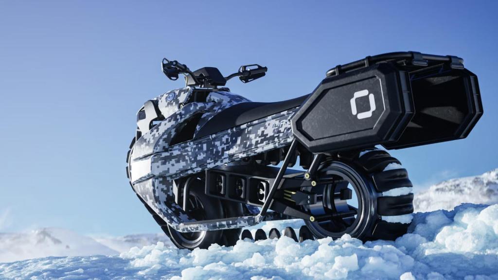 La moto todoterreno Oruga Unitrack