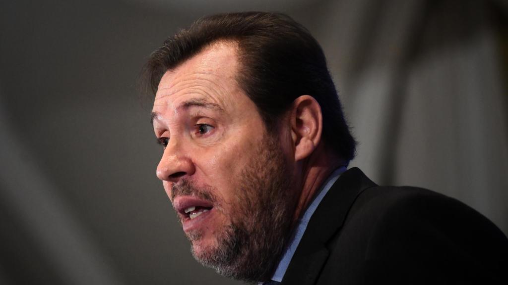 Óscar Puente, ministro de Transportes y Movilidad Sostenible.