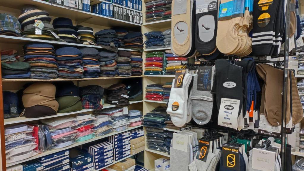 Artículos a la venta en en interior de Gala.