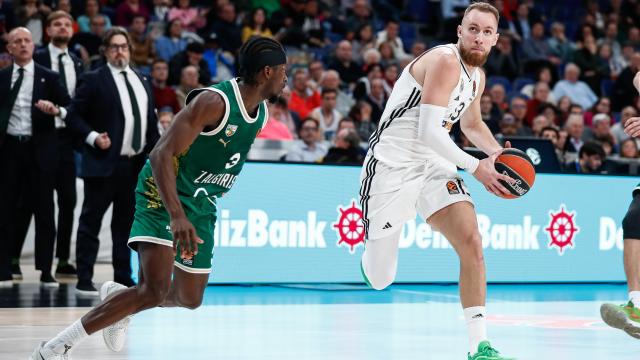 Musa, durante un partido del Real Madrid contra el Zalgiris Kaunas