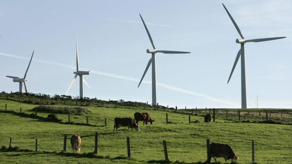 Parque eólico en Galicia