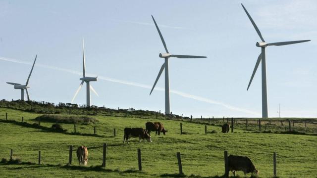 Parque eólico en Galicia