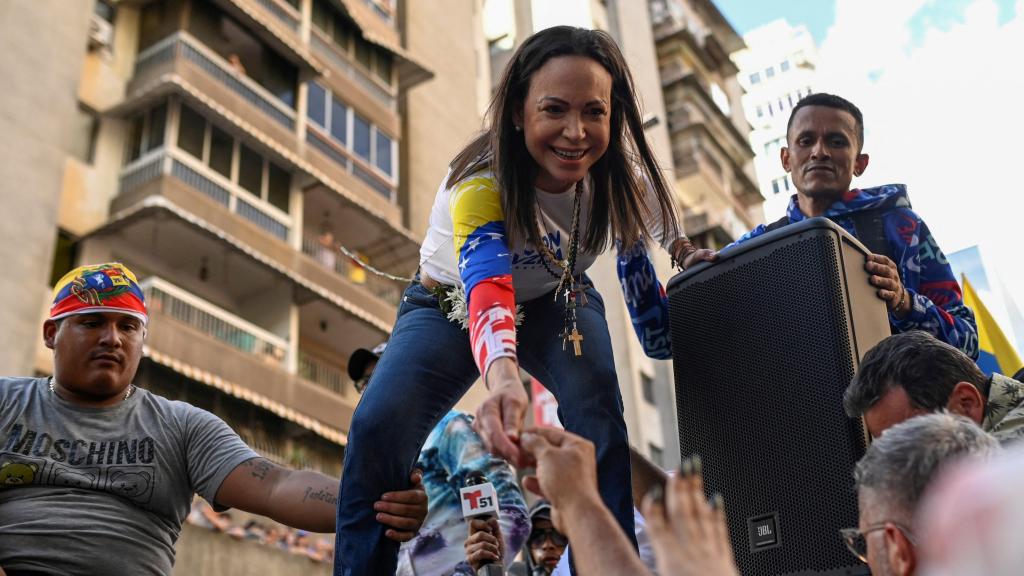 María Corina Machado, ganadora del Premio Nobel 2025.