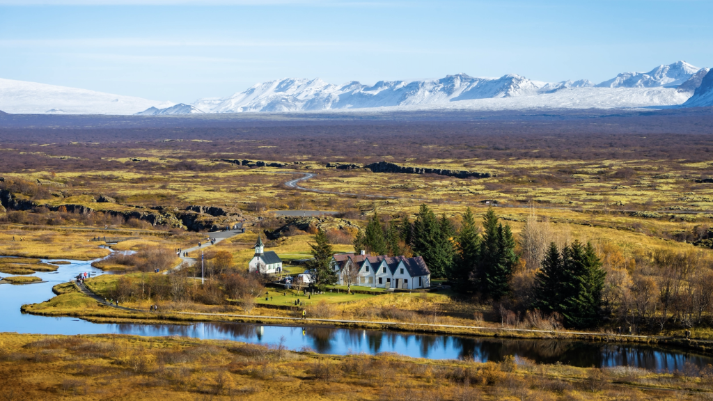 Parque Nacional de Thingvellir, en Islandia.