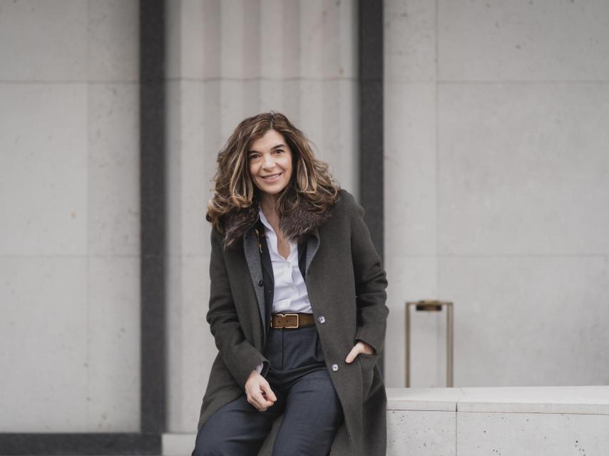 Xandra Falcó, presidenta del Círculo Fortuny, en una entrevista con Magas.