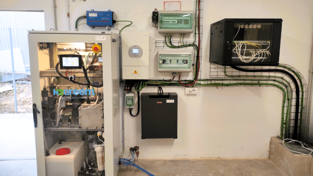 Demostrador de hidrógeno verde de Espaitec