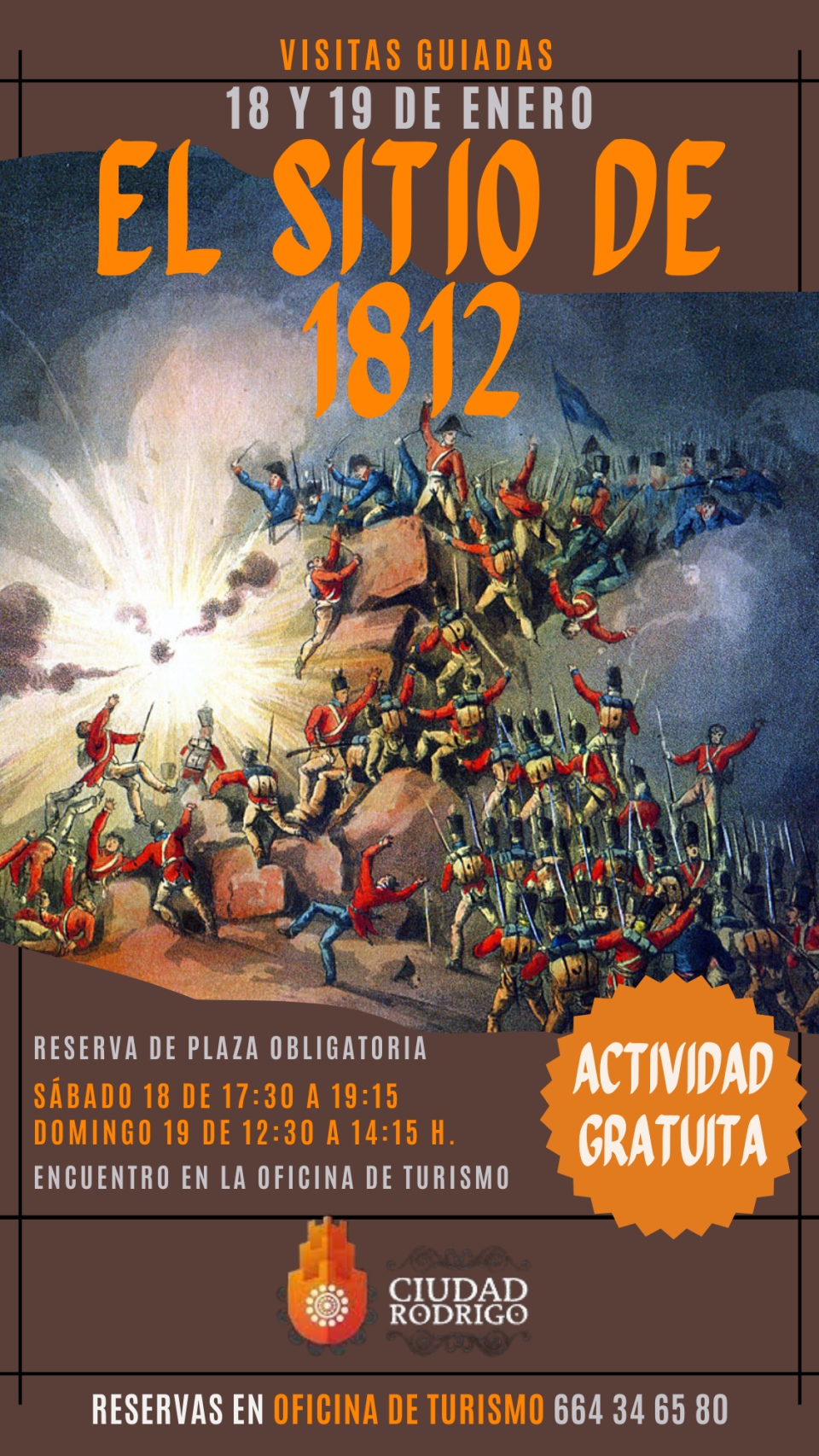 Cartel de las Visitas Napoleónicas