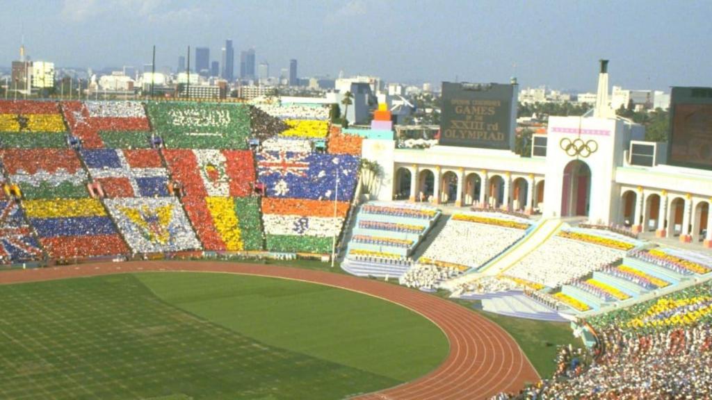 Juegos Olímpicos de 1984 en el Rose Bowl de Los Ángeles
