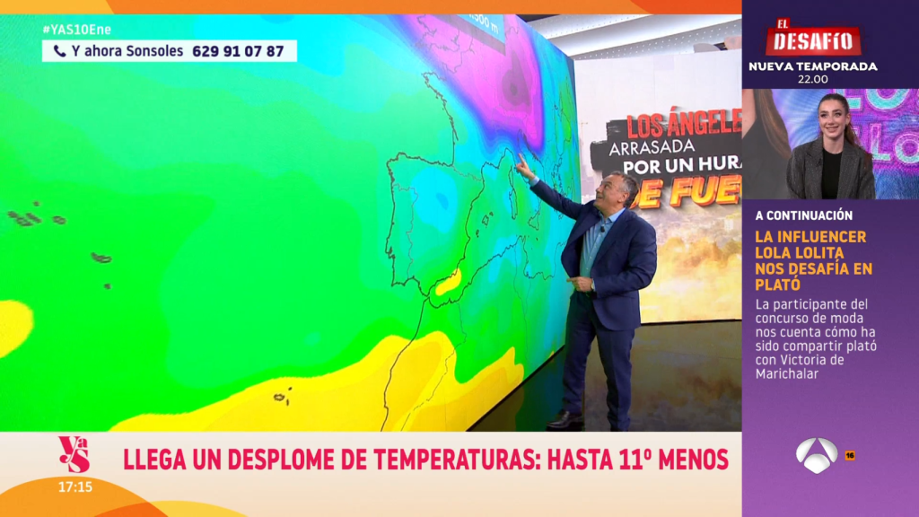 Roberto Brasero avisa de los cambios.