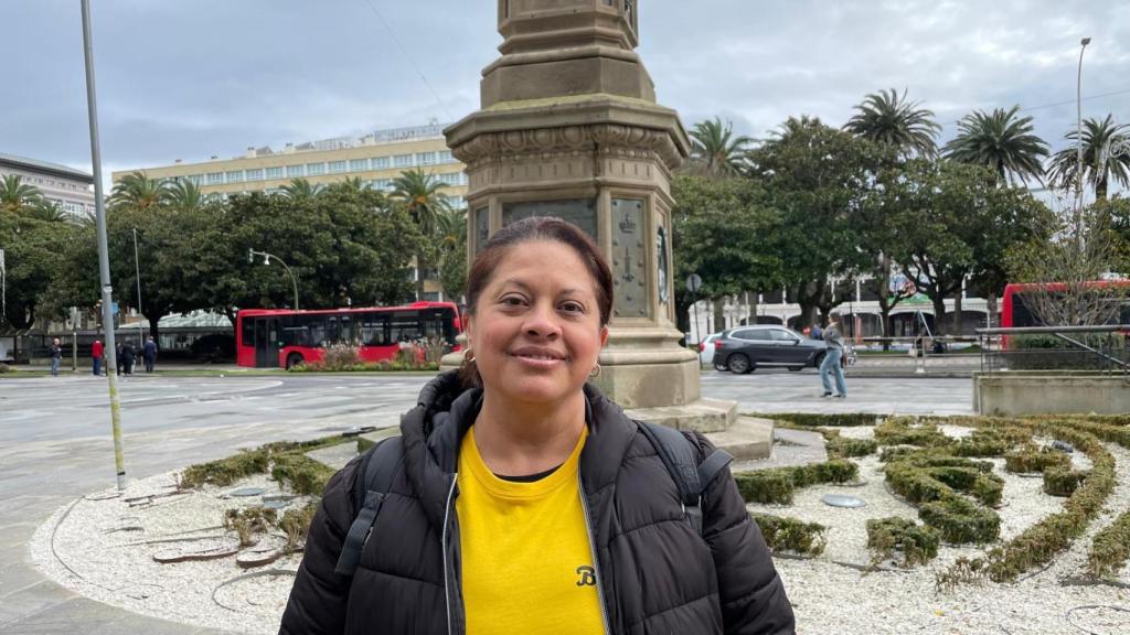 Wendy Colmenares, venezolana afincada en A Coruña.