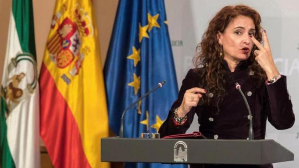 María Jesús Montero en su anterior etapa en la Junta de Andalucía.