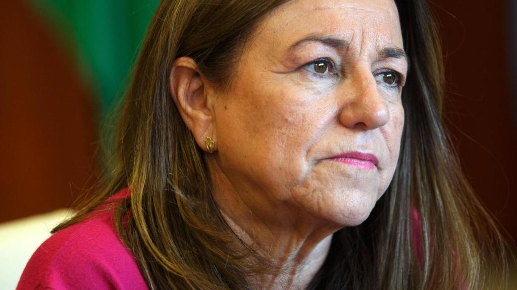 Carmen Castillo, en su despacho de la Consejería de Desarrollo Educativo y Formación Profesional.