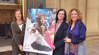 Ana Ponsoda, Pilar Tébar y María Dolores Padilla este viernes en Alicante.