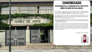 El Sindicato Universitario de la Falange defiende a los alumnos de un instituto de Valladolid que cantaron el ‘Cara al Sol’