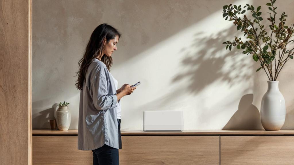 Swippitt Charging Station en una casa