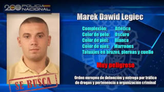 Se entrega Marek Dawid, capo polaco de la droga y uno de los diez fugitivos más buscados por la Policía