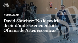 David Sánchez: No le podría decir dónde se encuentra la Oficina de Artes escénicas