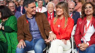 El Presidente del Gobierno, Pedro Sánchez, y su esposa Begoña Gómez en una imagen de archivo.
