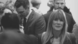 Pedro Sánchez y Begoña Gómez.