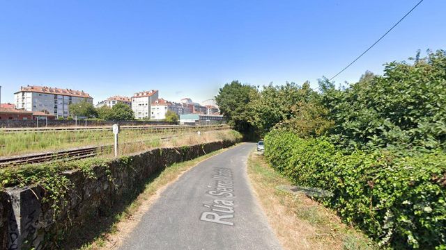 Rúa de Serra Martiñá en O Carballiño (Ourense)