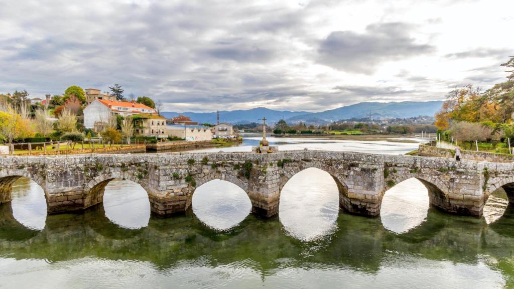 El puente románico de La Ramallosa