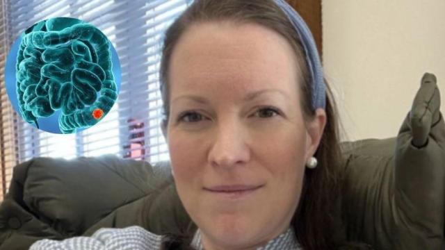 La paciente Zoe Gardner-Lawson.