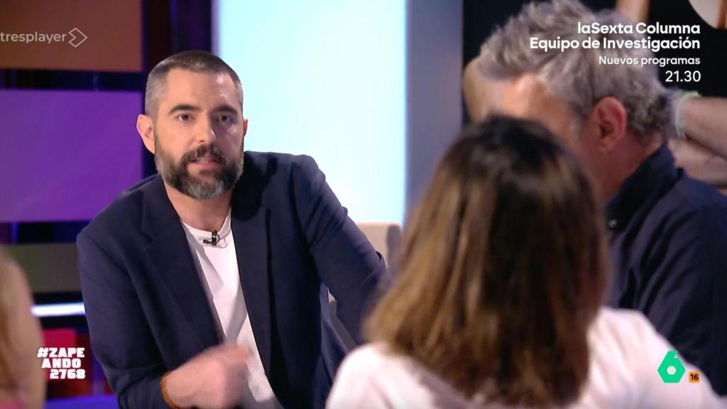 Dani Mateo, Miki Nadal y Susi Caramelo en 'Zapeando'.