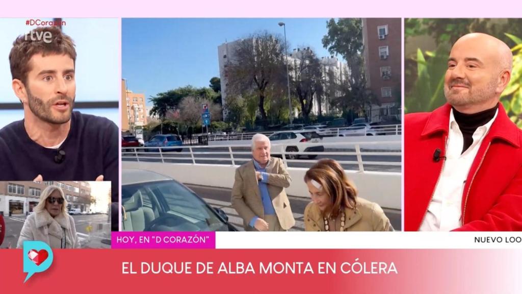 Pelayo Díaz y Luis Pliego en 'D Corazón'.