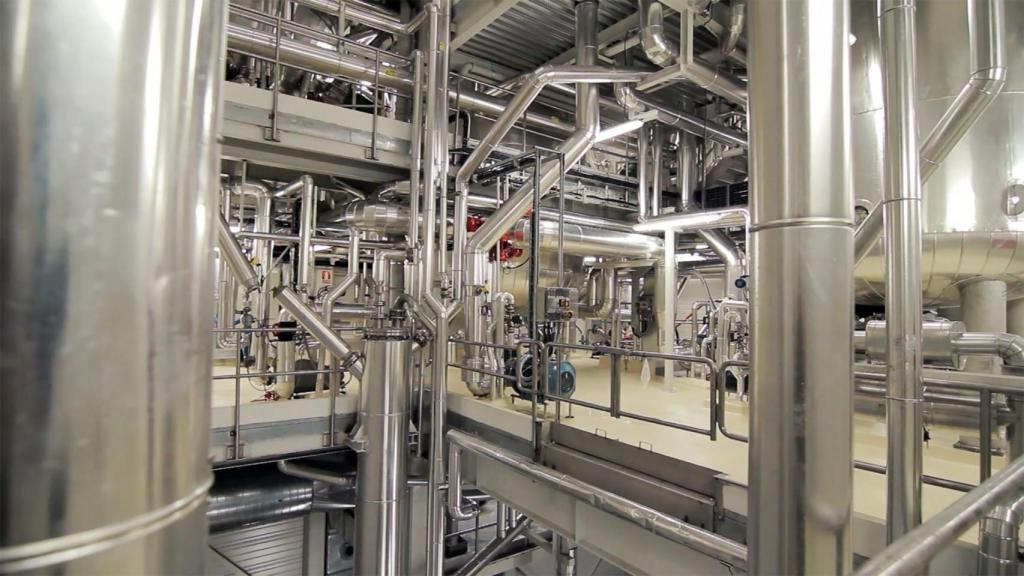 Fábrica de Tereos, en Zaragoza.