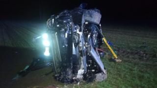 Imagen del accidente en la VA-140