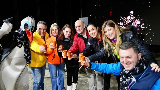 Celebración de la Nochevieja y el Año Nuevo pingüinero en Valladolid