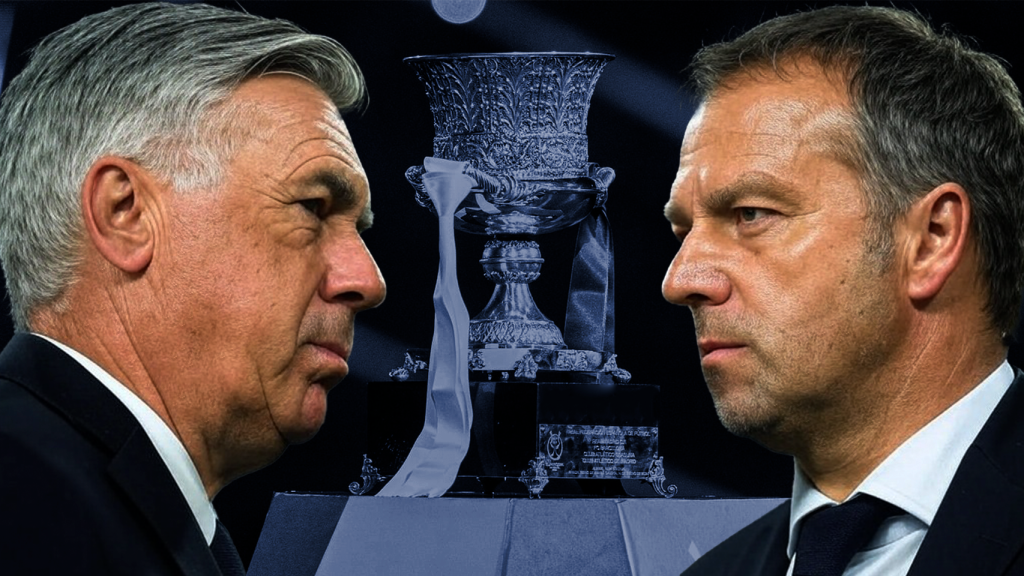 Carlo Ancelotti y Hansi Flick