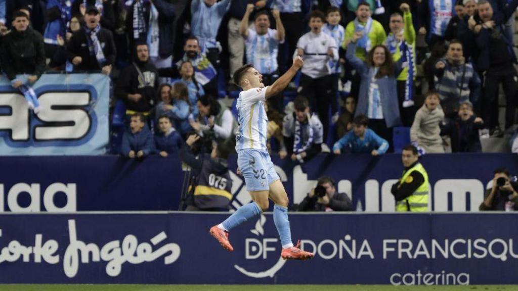 Chupete rescata un punto para la peor versión del Málaga CF (1-1)