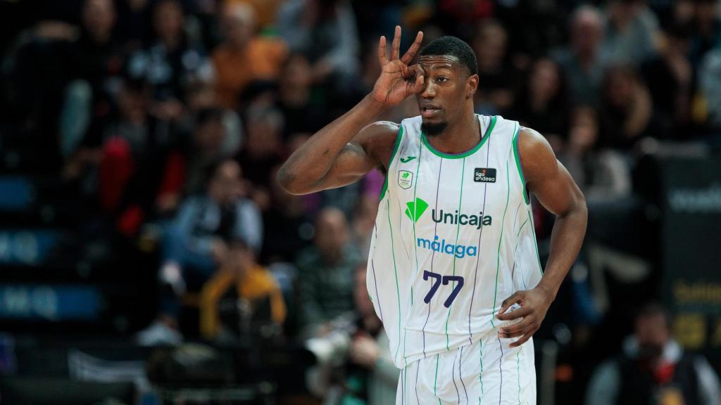 Yankuba Sima, jugador del Unicaja de Málaga