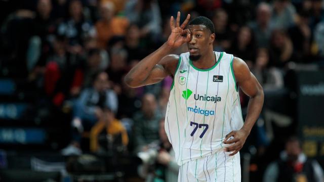 Yankuba Sima, jugador del Unicaja de Málaga