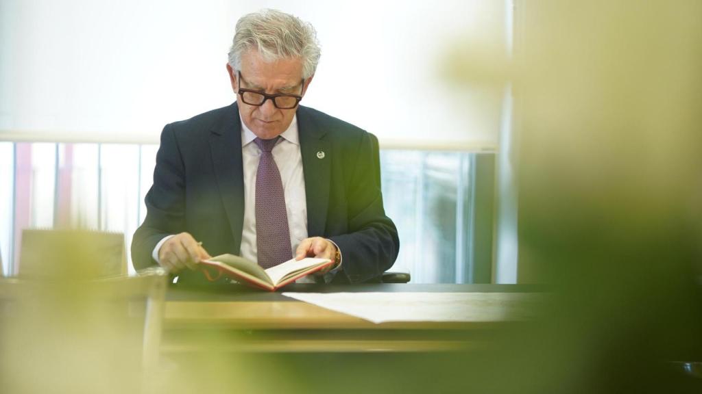 Javier Machi, en su despacho.