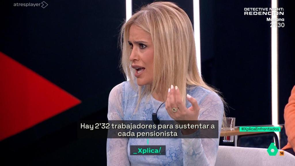 Afra Blanco en 'laSexta Xplica'.