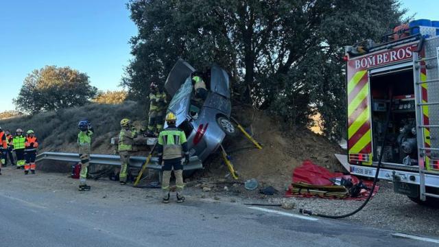 El segundo accidente de este domingo.