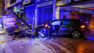 Imagen del accidente en Las Delicias