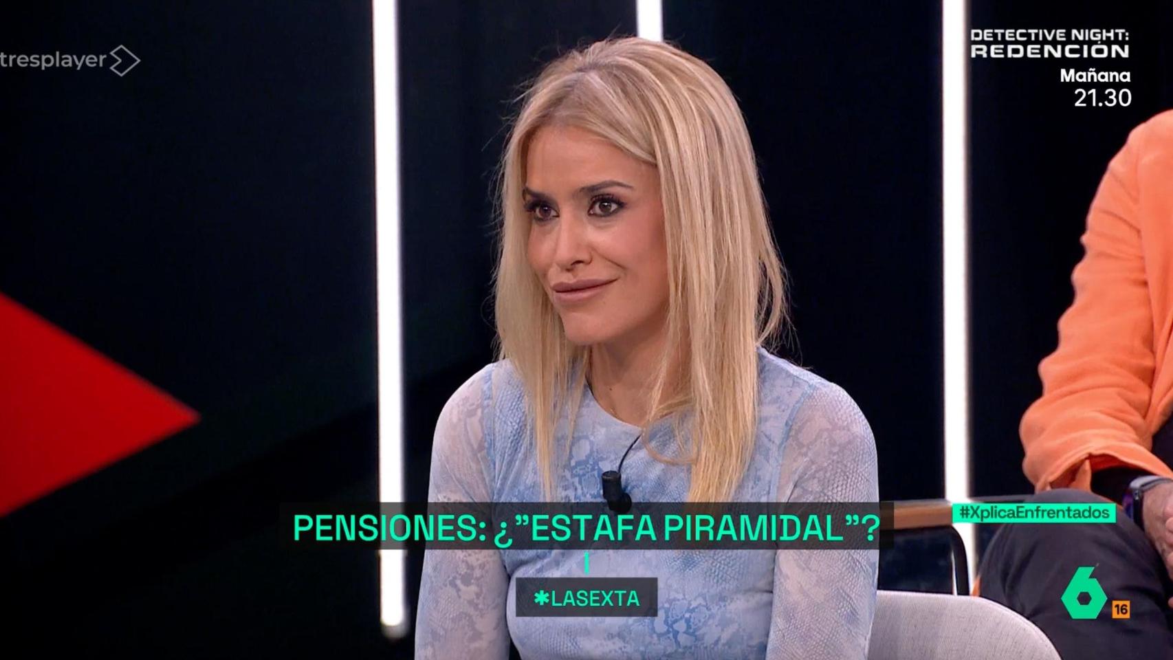 Afra Blanco en 'laSexta Xplica'.