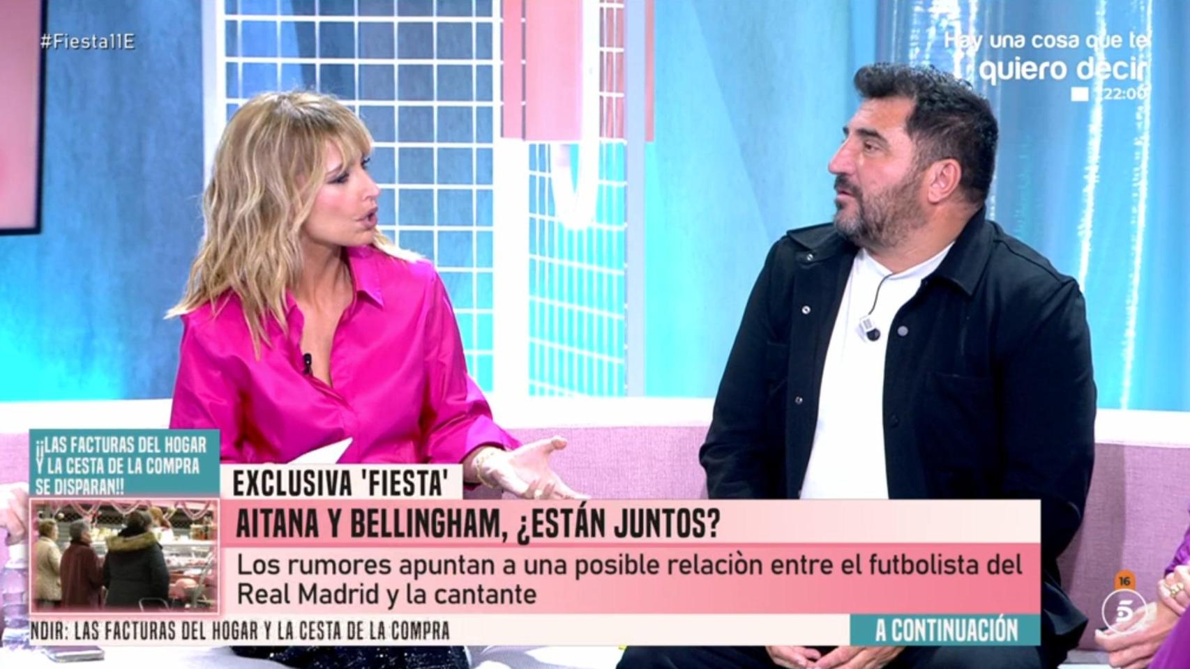 Emma García y Sergio Garrido en 'Fiesta'.