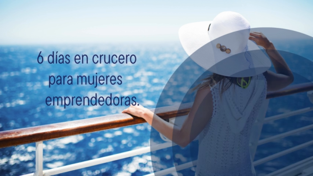 Presentación del crucero turístico para mujeres emprendedoras