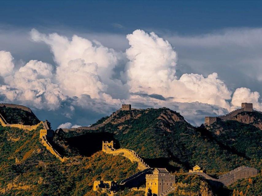 La gran muralla china.