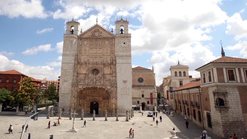 La iglesia de San Pablo y el Palacio de Pimentel de Valladolid