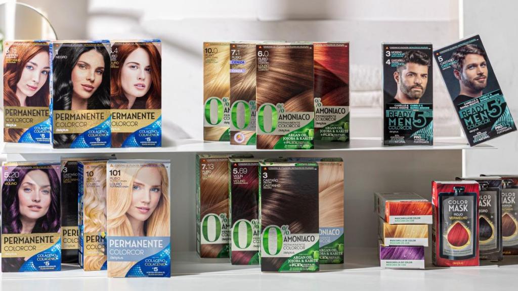 Tintes de coloración permanente.